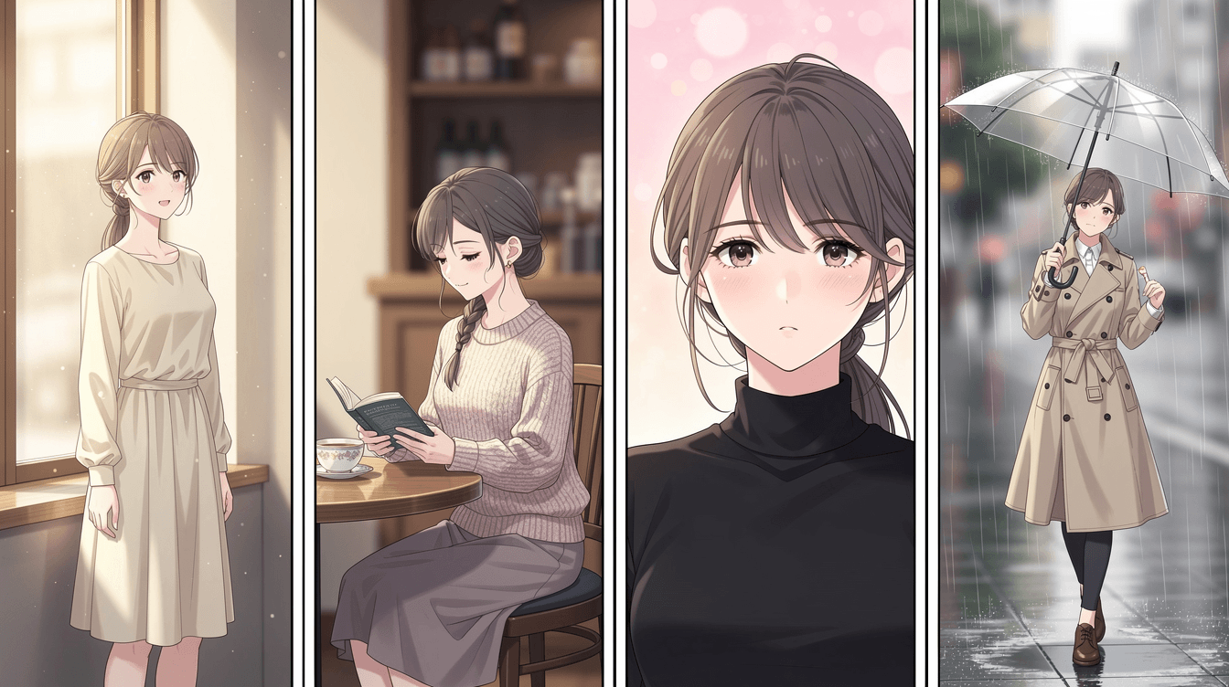 风格一致的角色创作